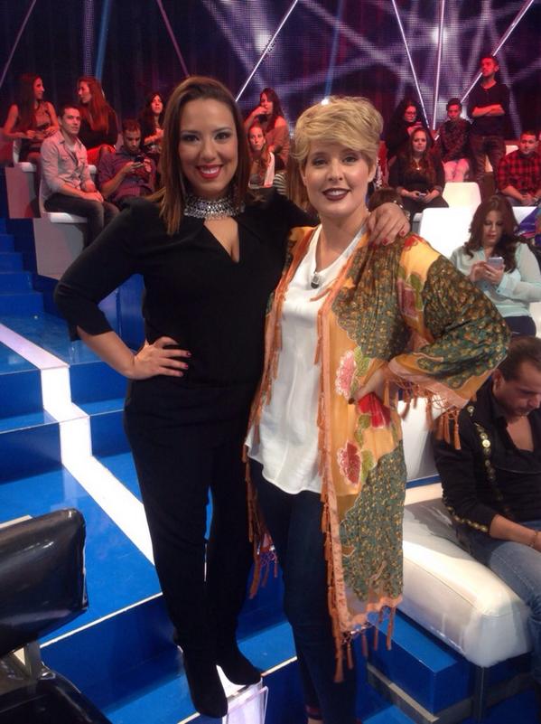 Lore_edo's tweet photo. Aquí las gorditas mas sexis de @telecincoes @ghoficial la preciosa @taniallasera y una servidora! #DBT3GH15 👠💄🎀👗 http://t.co/9h10D9QgfD