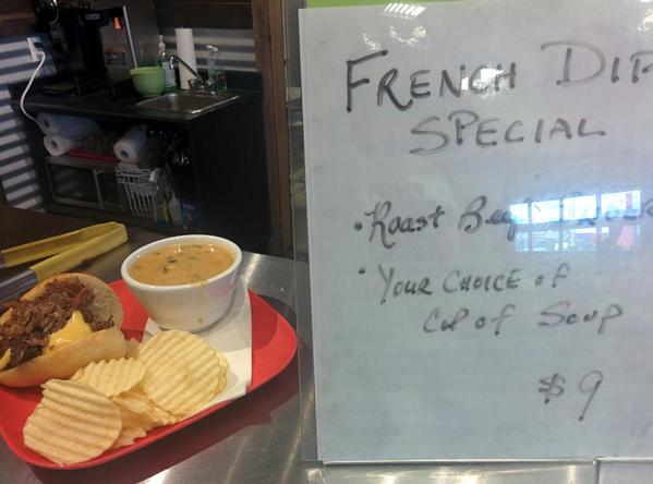 Time for lunch... Think this will be a good start with the Spicy corn &amp; Black Bean Soup at the <a href="/MarketonMacleod/">Market on Macleod</a>