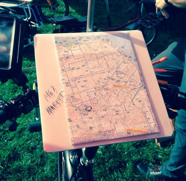 When disaster strikes, Google maps goes down!  You need a rotating map mount for your handlebars.  DRT Concept Bike!