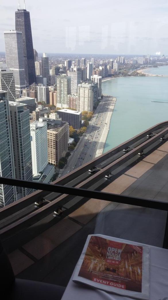 #Ohc2014 #OHCcontest <a href="/LakePointTower/">Lake Point Tower</a> view with the program.