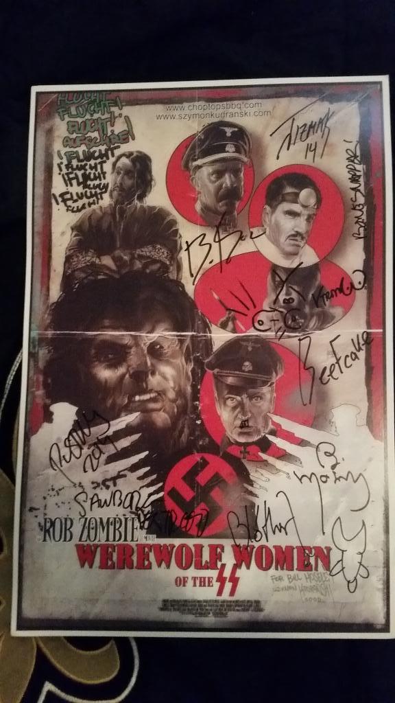 filthyfarmer's tweet photo. @choptopmoseley I had Gwar sign the poster you gave me. http://t.co/VuOnWUjuRj