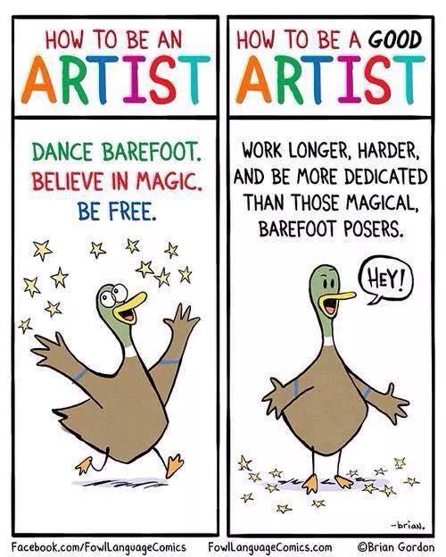 The_Big_Draw's tweet photo. How to be an artist #art #drawing http://t.co/PwQfyuuWOe