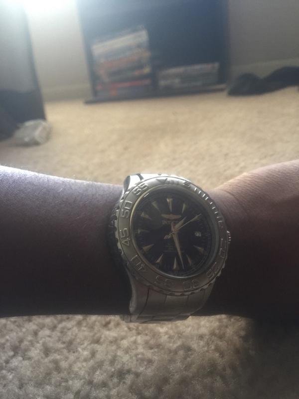 raymondhayse's tweet photo. Reunited with the bae #Invicta #MissingForMonths http://t.co/Luehx7GGIh