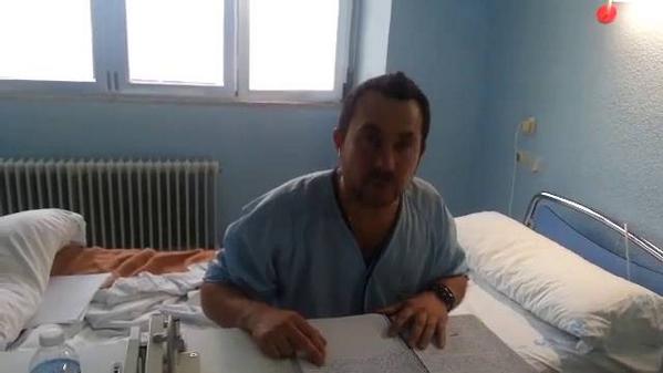 el_pais's tweet photo. VÍDEO: El marido de Teresa Romero: "Me dejaré hasta la última gota de sangre para defenderla" http://t.co/teZatUlezL http://t.co/5kg4LbvhuY