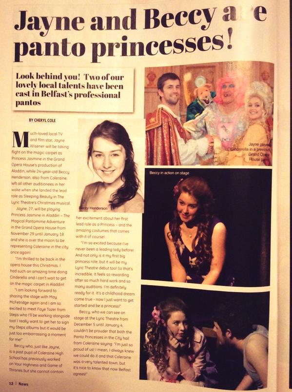 YoungsterBeccy's tweet photo. I'm in a magazine!!!! 📖😱💕 with the kickass @jaynewisener @Local_Women_Col http://t.co/nFG6klE8zW