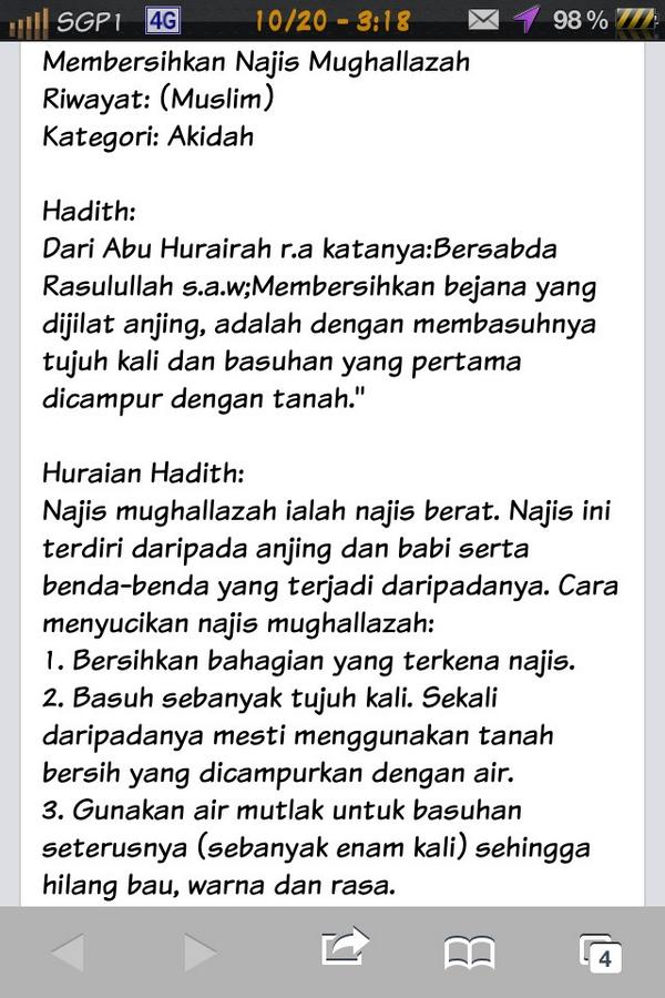 Apterkini Auf Twitter Lepas Ni Buat Program Sentuh Babi Dan