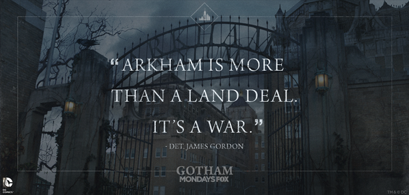 Gotham's tweet image. 40 acres. 26 city blocks. And yet so much hinges on this one #gotham district.
