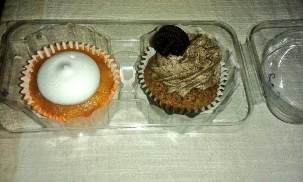 Cierre de día con los últimos cupcakes comprados en la <a href="/MadFashionCake/">Madrid Fashion Cake</a> que tienen una pinta buenísima ♥