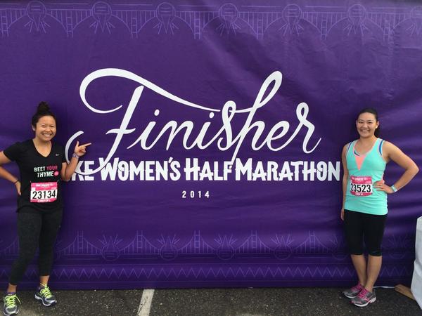 hellojlo's tweet photo. Another 13.1 done! @runnikewomen #werunsf http://t.co/kVvR1VnvvM