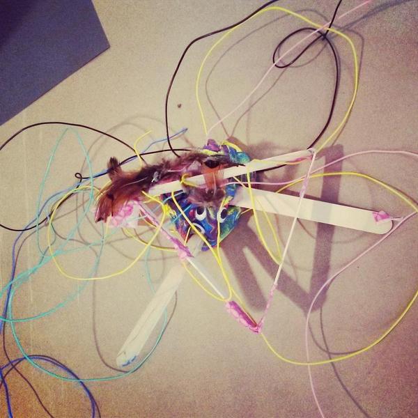 PrivatePicassos's tweet photo. #monster #modelmagic and #wire #sculpture #diyartprojects #privatepicassos #popup #artstudio #parkslope #Brooklyn http://t.co/LBZsM7PfcU