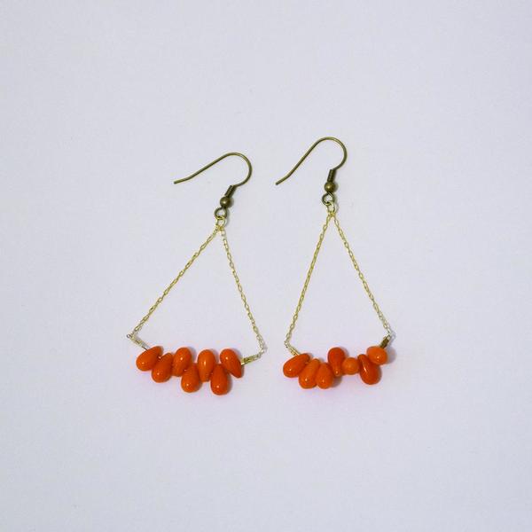 ChouCBC's tweet photo. Pour compléter la #parure Phi Phi, les #boucles couleur #corail 
https://t.co/pgjikQkkK9 http://t.co/BoKKtgZkyf