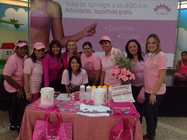 FUNCAMAMA's tweet photo. En el @cclagranja también seguimos con nuestro #PotazoRosa ¡Acompáñanos! http://t.co/V6tx3vWjwr