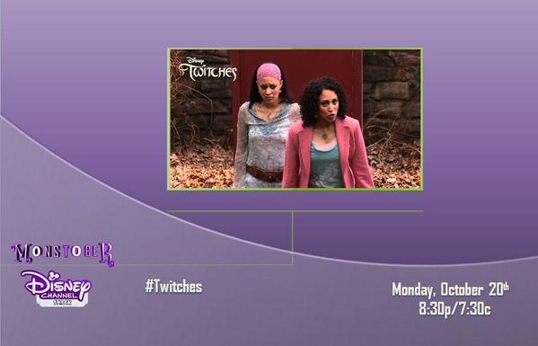 DCSnack's tweet photo. Twin sisters reunited to save their kingdom from the forces of darkness #Twitches Monday, October 20 at 8:30p/7:30c! http://t.co/cgosZF3kXc
