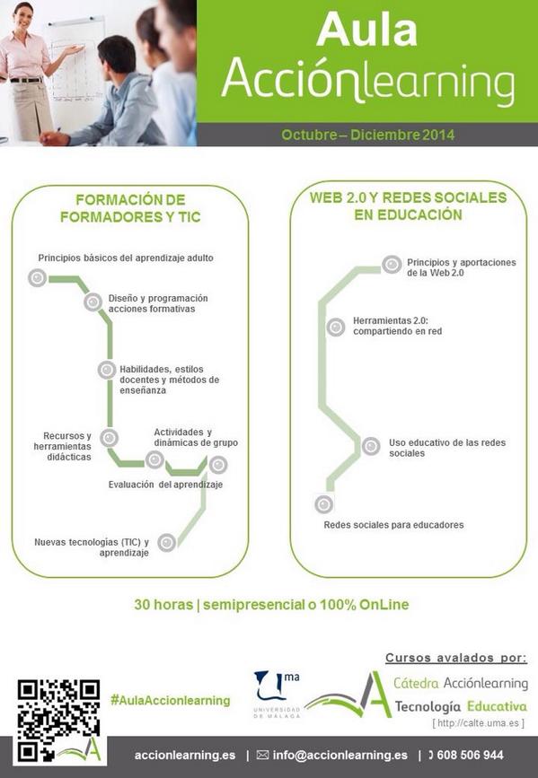 #infografia cursos #AulaAccionlearning #formadores #TIC #web20 bit.ly/WxjIVP