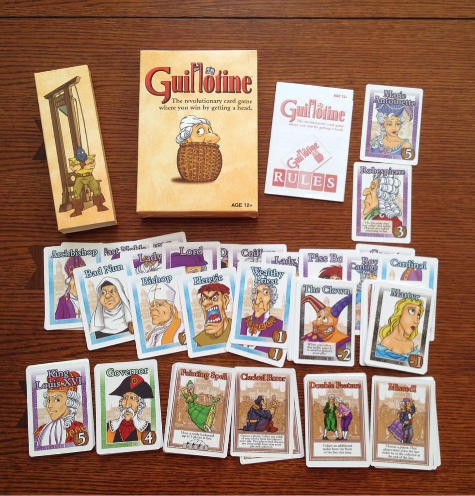 Histocrats on Twitter: "Game of the Week--Guillotine! The French Revolution card  game where you win by getting a head! http://t.co/hJx1JFbugF" / Twitter