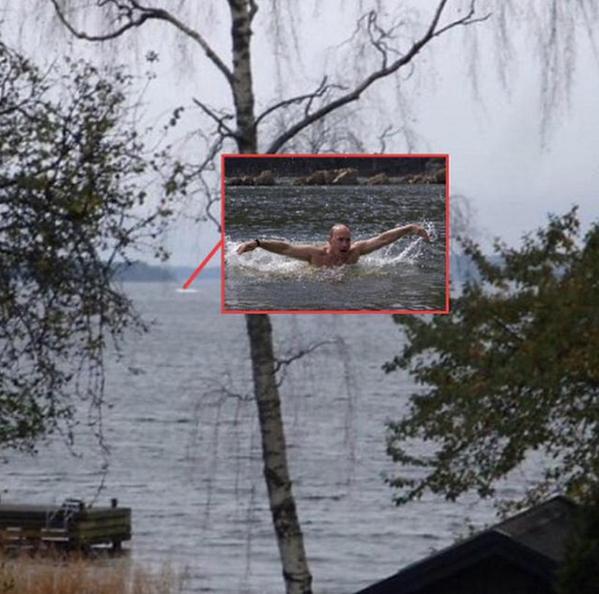ahaverstad's tweet photo. Slapp av det er bare Putin.. http://t.co/YFukDRcX9B