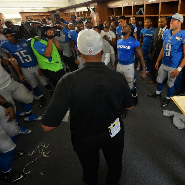 Detroit Lions On Twitter A Victorious Locker Room Is A