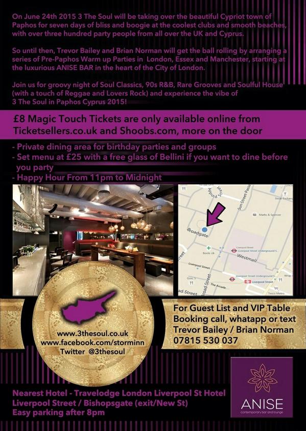 Over30sNight_'s tweet photo. 29th November at Anise, 9 Devonshire Square, London 9pm-3am £5 special price guest list tickets! Call 07914849470 http://t.co/pIeLcF98F6