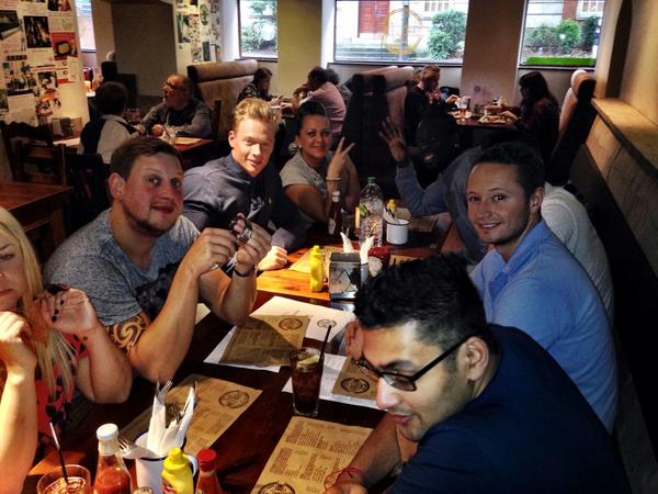 D_tyson2404's tweet photo. @FeatherBoneBar Had a lovely lunch while in Cardiff for Jonny's bday weekend! #bday #Cardiff #30th #food #delicious http://t.co/T7xoPIlz6d