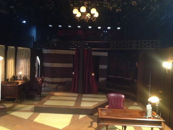 cstanphoto's tweet photo. About to take pictures of @AvantBard production of #visiblelanguage set is stunning. Photos soon to come! http://t.co/lqdVip9MK6