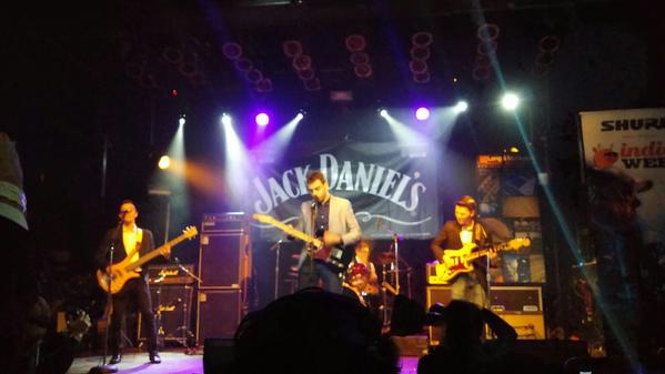 indieweek's tweet photo. Next up is @TheTurksBand! Rockin out! #IndieLovesSM58 #iwc2014 #yyz http://t.co/zHgizkbED4