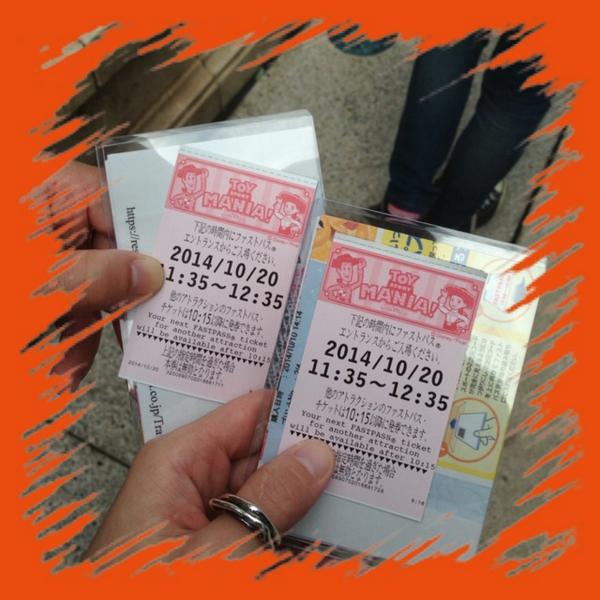 yorihey's tweet photo. 開園1時間前から並んで、無事にトイストーリーマニアのFPをGET✨イェイ( ´ ▽ ` )ﾉ http://t.co/Kph7kdc7E3