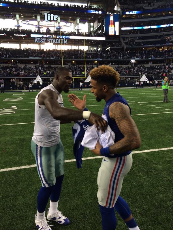 Dallas Cowboys on X: .@DezBryant and @Earl_Thomas swap shoes and jerseys  after the game #DALvsSEA  / X