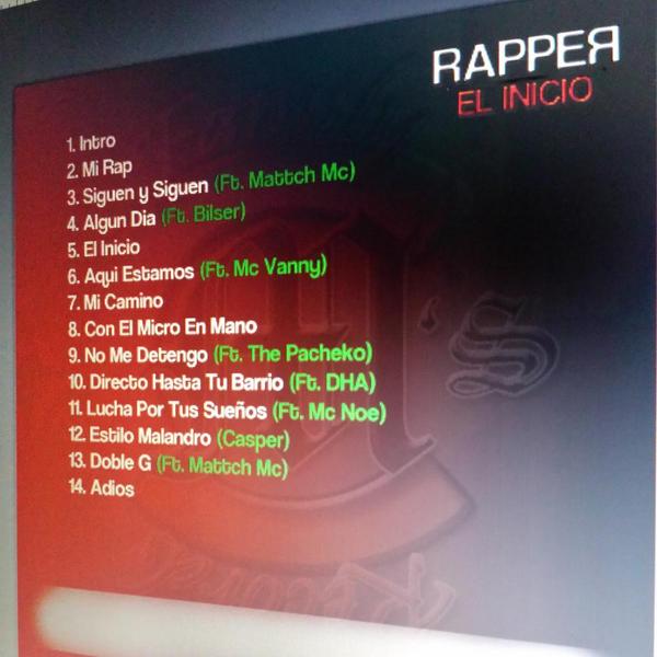 OficialRapper's tweet photo. Ya casi todo listo pa sacar el mixtape...
#El_Inicio
#Faltan8Dias http://t.co/745NFHywri