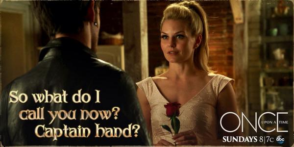 OnceABC's tweet photo. "Killian will do." #OnceUponATime http://t.co/nYVQHMfFp0