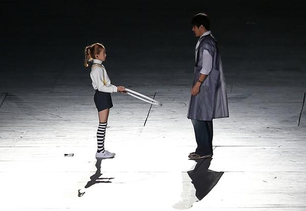 Enjoy great pictures that shows the dedication of people involved in #2014AsianGames Opening Ceremony!