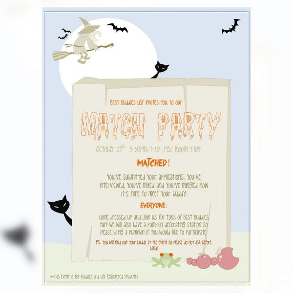 bestbuddiesusf's tweet photo. Match Party Friday! #BYOP 
(Bring Your Own Pumpkin) http://t.co/bltX94ulr7