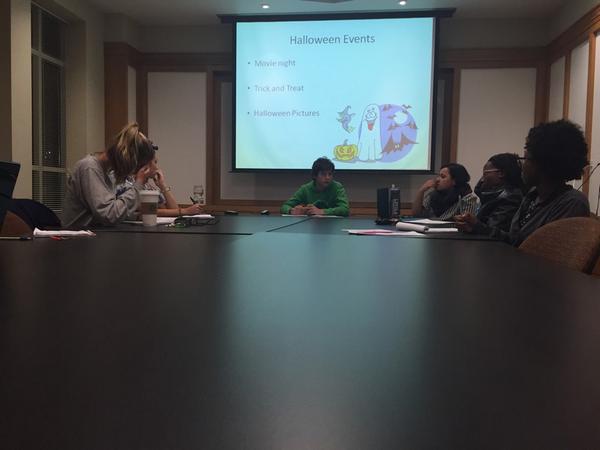 LUCRegisHall's tweet photo. The Regis Hall Council are planning great things for Halloween! Look out for more info#Spooktacular #outRegis http://t.co/9lSRm9AgWB