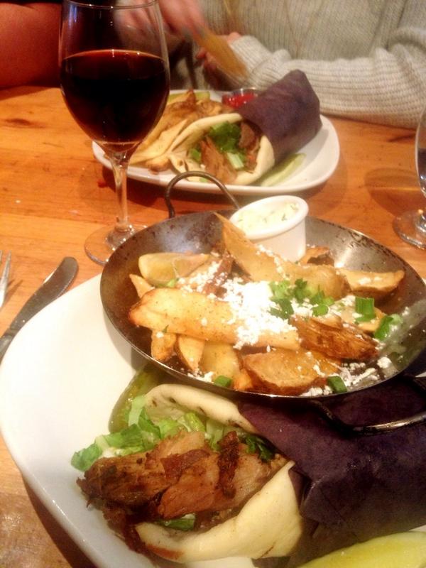 Taking care of Greek food &amp; wine cravings in Banff. Gyros &amp; Elios Agiorgitko Syrah Cabernet Sauvignon <a href="/BanffBalkan/">yakar</a>
