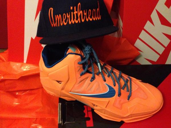 HatToMatch's tweet image. Limited Edition @KingJames edition with the custom Amerithread hat to match!!FollowTheLeader #IPROMISE