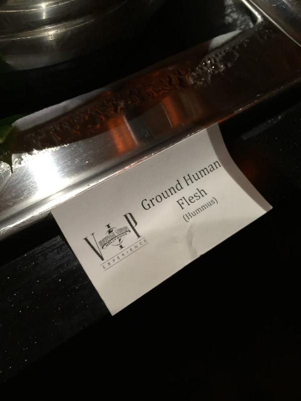 USHdocumentary's tweet image. Appropriately named food