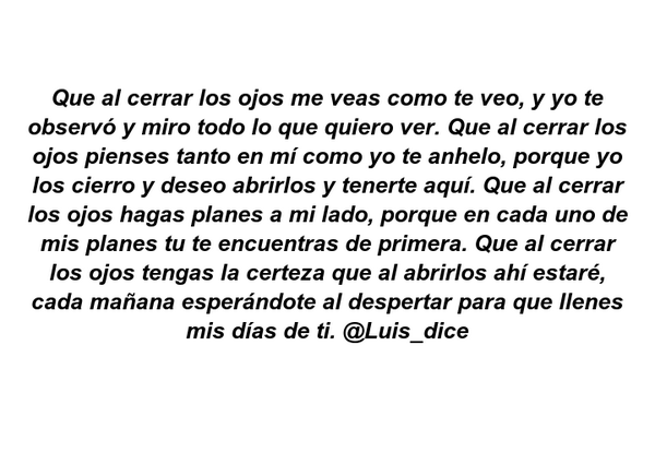Luis_dice's tweet photo. Que al cerrar los ojos. http://t.co/e6fYvw6vSt