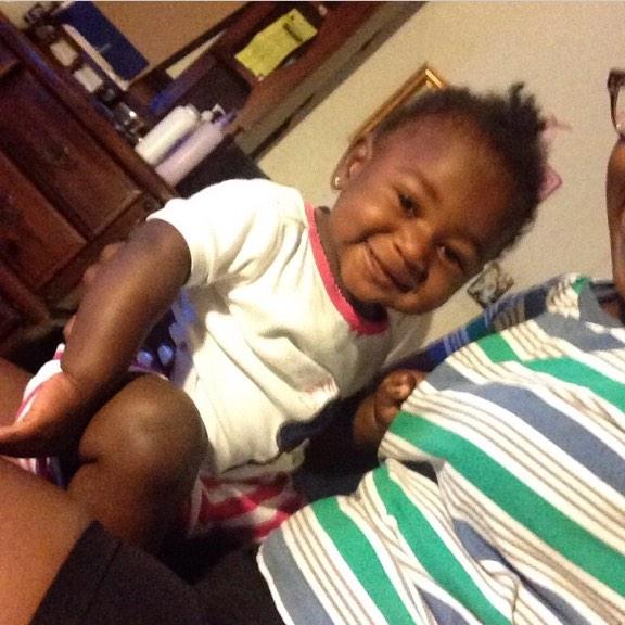 EricaSkyi's tweet photo. Stole This Picture From Gina Looka My Stanky Smiling ๐ฉ๐โค๏ธ #PrincessKyra ๐ http://t.co/Fa4R4e1O2o