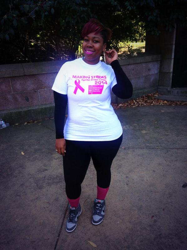 FigureOcho's tweet photo. #FigureOcho says #FuckCancer #MakingStrides http://t.co/ML6JKrqJwN