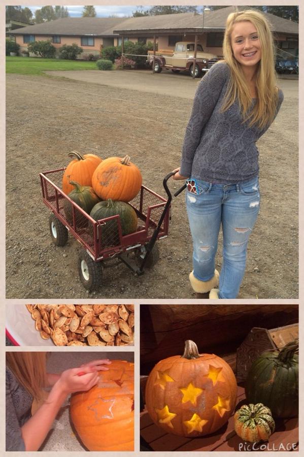 DyanFast's tweet photo. Never too old! #pumpkinpatch #creativecarving @Maddie_Fast http://t.co/cMvPKkZwTn