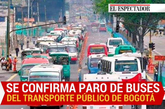 elespectador's tweet photo. Para #LosQueLeemosDeMadrugada Alfonso Pérez, gerente de Apetrans, confirmó el cese de actividades este lunes. http://t.co/28qKgrPaMe