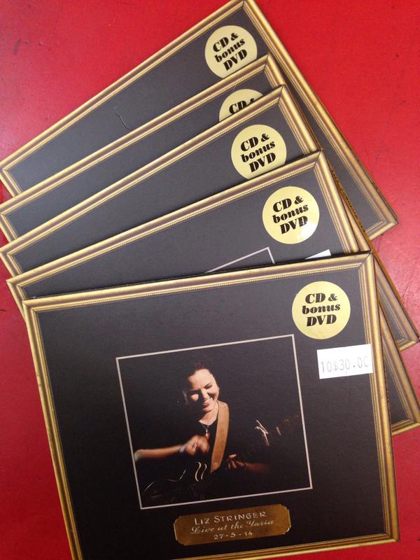 BasementDiscs's tweet photo. New Liz Stringer CD/DVD now in stock. Don’t forget, Liz will be playing in-store on Fri 31 Oct at 12:45. http://t.co/yvkx8q458B