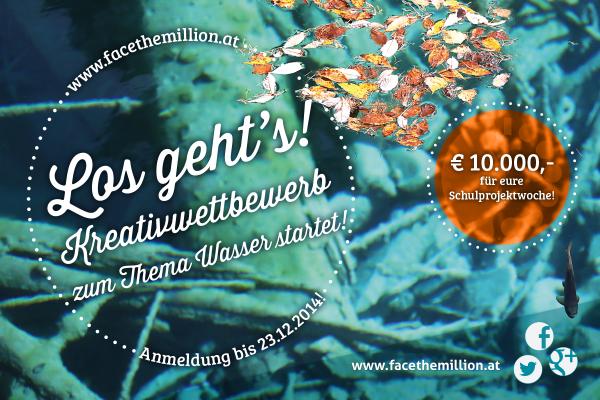 facethemillion's tweet photo. LANDESWEITER START DES #KREATIVWETTBEWERBES 2014/15 IN #KÄRNTEN | THEMA: #WASSER http://t.co/EAId4wFAgM http://t.co/cTGggHArS9