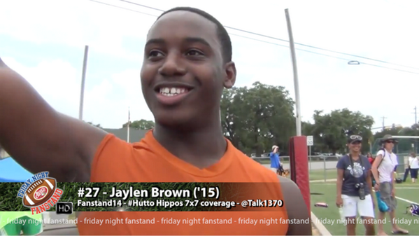 FanstandATX's tweet photo. Jaylen Bday Flashback #State7x7 #ShoutOuts #Hutto http://t.co/CgHxpRcOUh