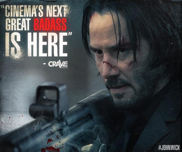 RoadshowFilms's tweet photo. We want to know! Who is your favourite badass action hero? #JohnWick http://t.co/GboRnHIWoz