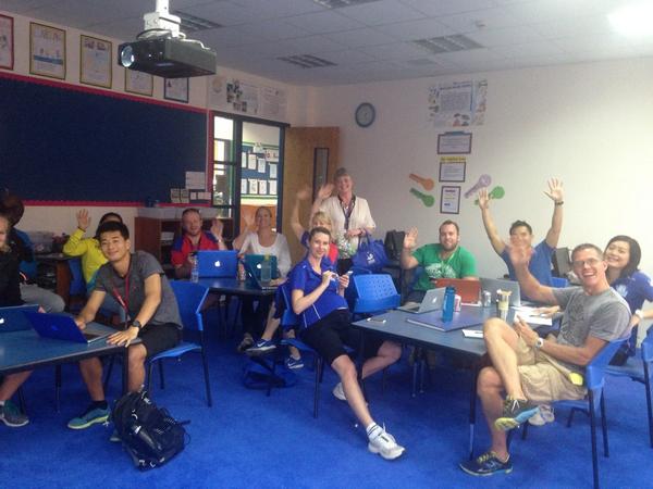 Can any #physed teachers out there welcome this new group of shanghai teachers to Twitter. Thanks!