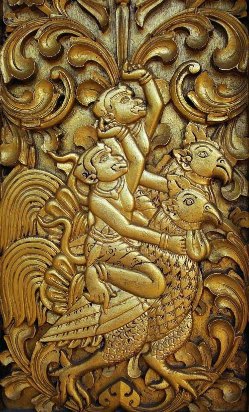Shrimaan's tweet photo. #Reamker is a Cambodian epic poem, based on the Sanskrit's #Ramayana at Wat Athvea #cambodia @asraghunath @SriSri http://t.co/aybz2QQTIv