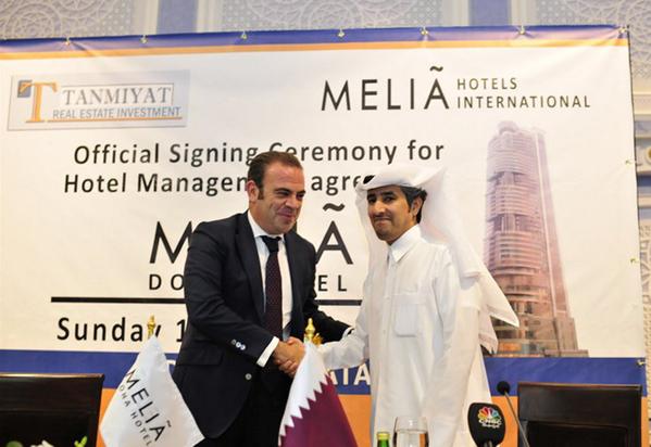 HotelierME's tweet photo. Melia Hotels to make Qatar debut in January http://t.co/cv8m6TfoID http://t.co/e5f0wWh4HN