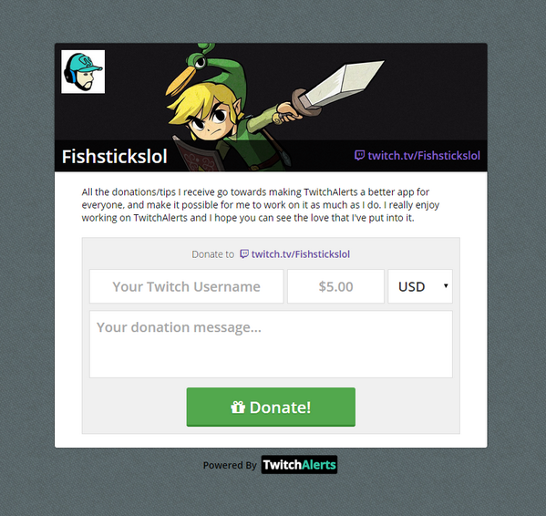 Streamlabs Hibikikanzaki Oh For Donating No It Let S You Type Any Name You Want Making A User Log In To Donate Would Make Some Users Turn Away