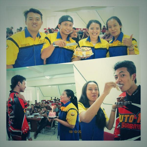 Selamat ulang tahun ketum Okky (jarjit), Resa OP &amp; mba Anggie kalian luar biasa di @Auto17Untag <a href="/anggieae/">ǝɐǝıɓɓu∀</a> <a href="/JarjitOkky/">okky herlambang</a>