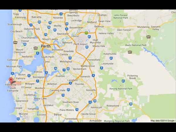 RyleeK2002's tweet photo. #HCCgeogaphy 
My map - Fremantle http://t.co/rwvni7C0hI